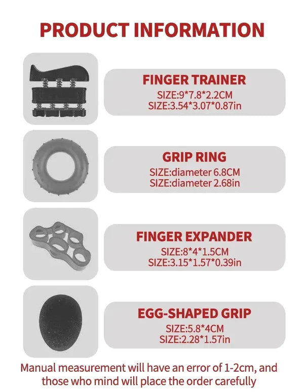 Iron Grippers Pro - By Gymex