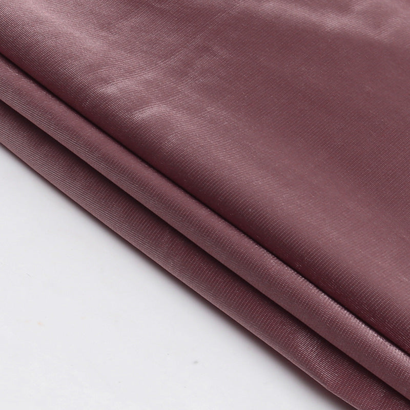 Halter Sleeveless Autumn New Graceful Stand Collar Long Dress